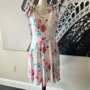 Last chance! White Birch Floral Dress